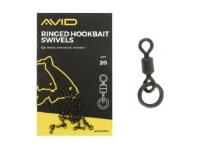 Avid Carp Obratlík s krúžkom Ringed Hookbait Swivels