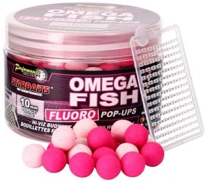 Pop Up Boilies Omega Fish Fluo 10mm 60g