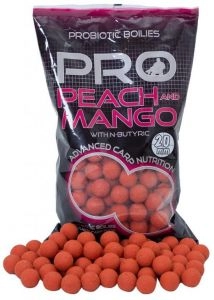 Boilies Probiotic Peach Mango with N-Butyric 24mm 800g