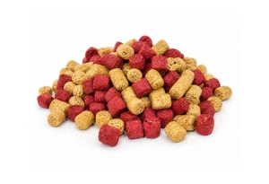 Pelety Flash Corny 1kg 8mm Jahoda