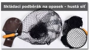 Skladací podberák na opasok