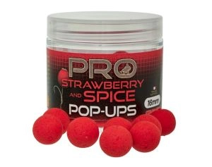Starbaits Pop Up Boilies Probiotic Strawberry Spice 50g