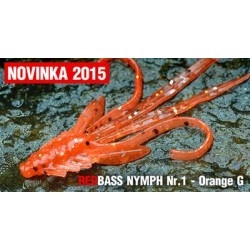 Nymfa RedBass Nr.1 S 53mm Oranžová 5ks