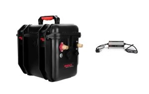 Rhino Akumulátor Lithium Outdoor Box 12V 100Ah + Nabíjačka 12V 15Ah