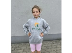 Mikina Detská Girl Angler Grey 158cm 12-13 roky