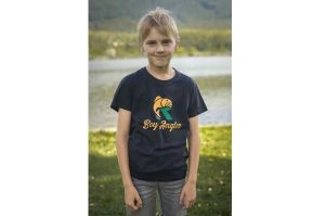 RYBA Tričko Detské Boy Angler Navy