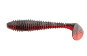 Gumená Nástraha Swing Impact FAT 7,11cm 3,5g 8ks Black Cherry