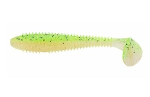 Gumená Nástraha Swing Impact FAT 7,11cm 3,5g 8ks Chart Back Green