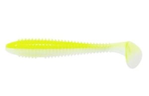 Gumená Nástraha Swing Impact FAT 7,11cm 3,5g 8ks Chartreuse Shad