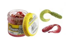 Twister Powerbait Sparkle Grub 2,5cm 20ks Strawberry Červená