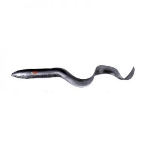 Gumená nástraha 3D Real Eel 20cm 27g Black Silver Eel