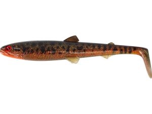 Nástraha BullTeez Shadtail 18cm 53g Motoroil Burbot
