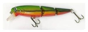 Wobler Eco Double Jointed 10,5cm Zeleno oranžový