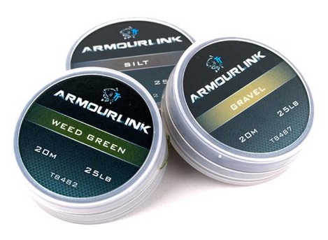 NASH Šnúrka Armourlink 20m 35lb Gravel