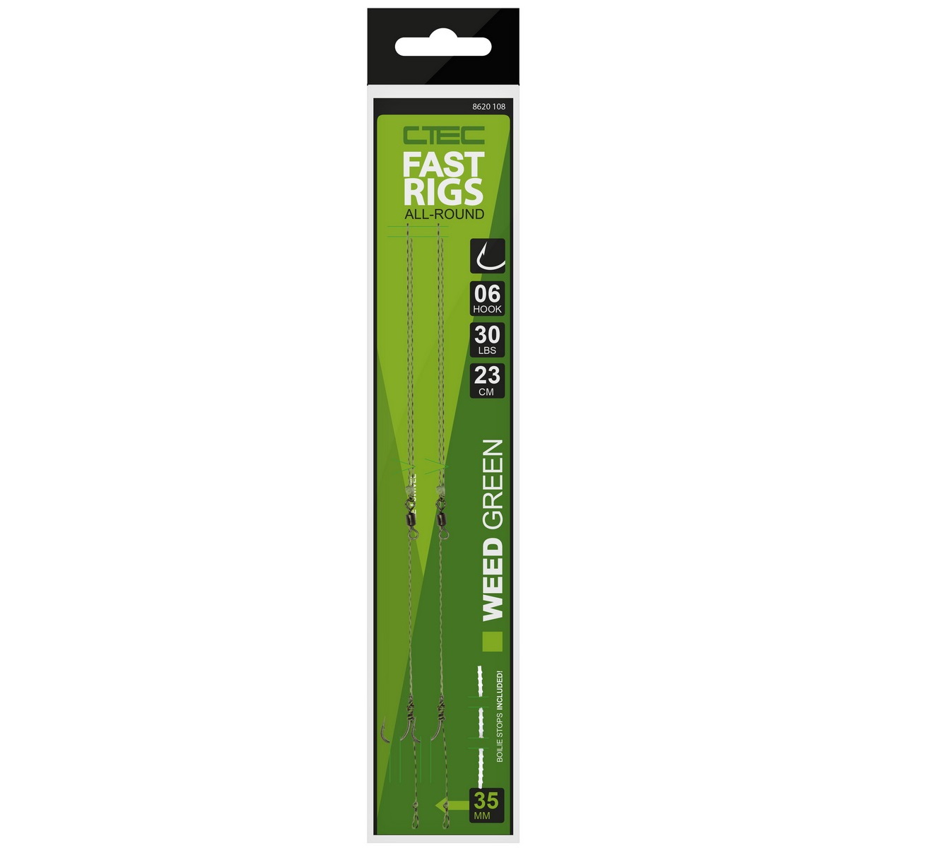 Spro Nadväzec C-TEC Fast Rigs AR Weedy 2ks veľ.6