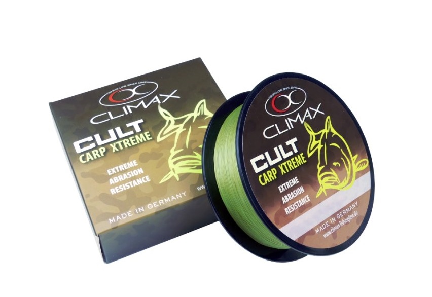 Climax Vlasec Cult Carp Line Extreme Mattolive 1000m 0,30mm