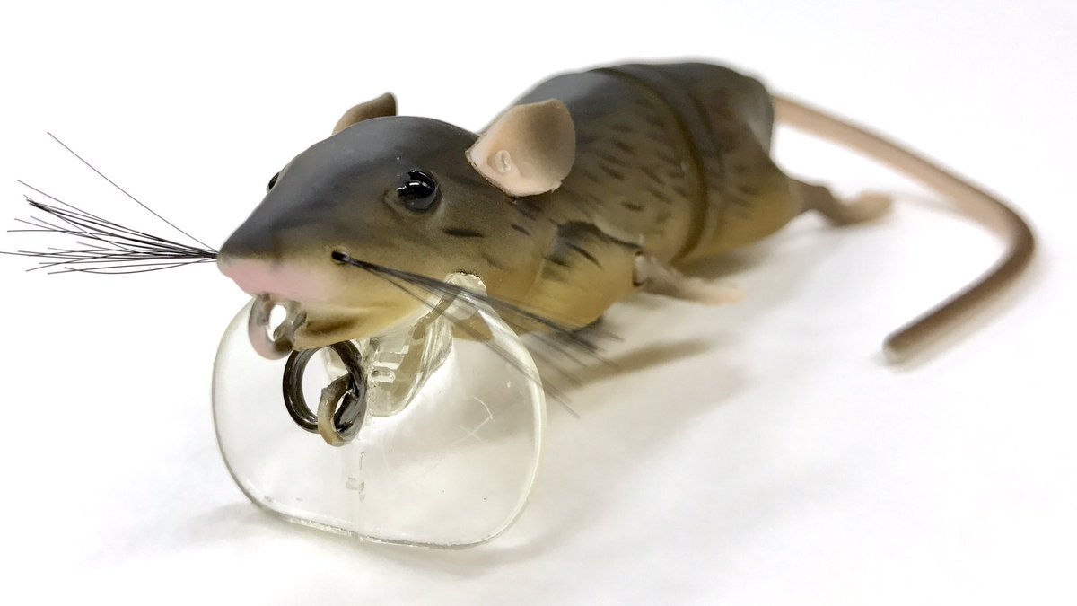 Wobler 3D Rat Potkan / Prívlačový program / woblery