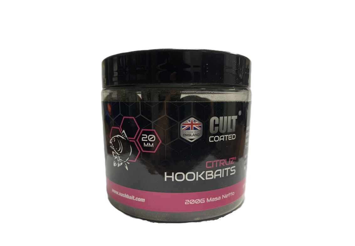 NASH Boilies chytacie Citruz Cult Coated 20mm 200g