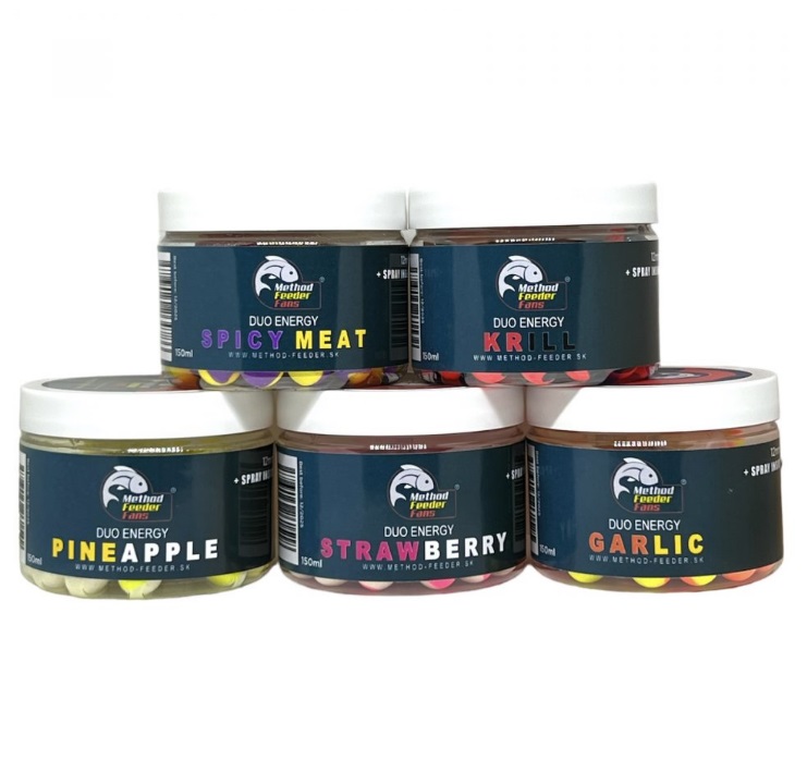 Method Feeder Fans Pop Up Duo Energy 12mm 150ml Ananás