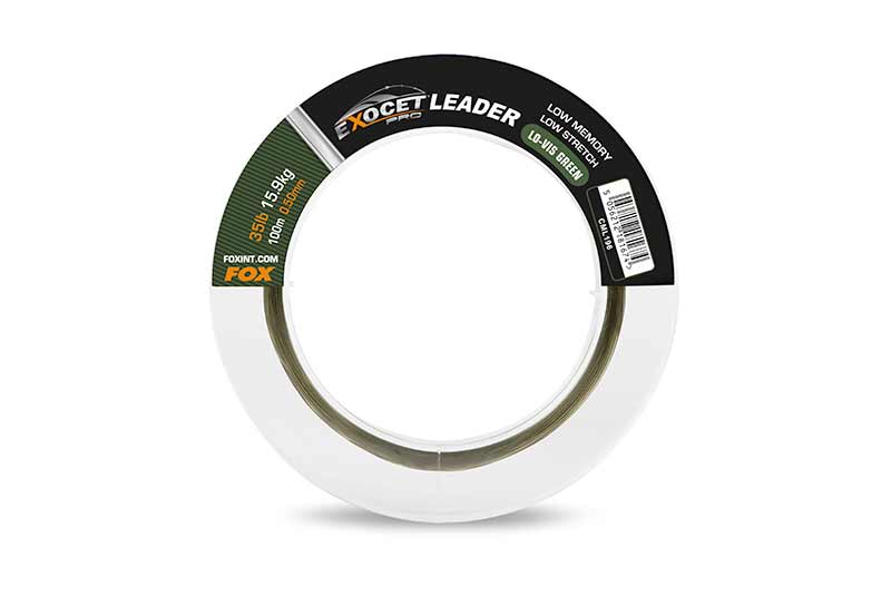 Fox Šokový Vlasec Exocet Pro Leader 35lb 0,50mm 100m