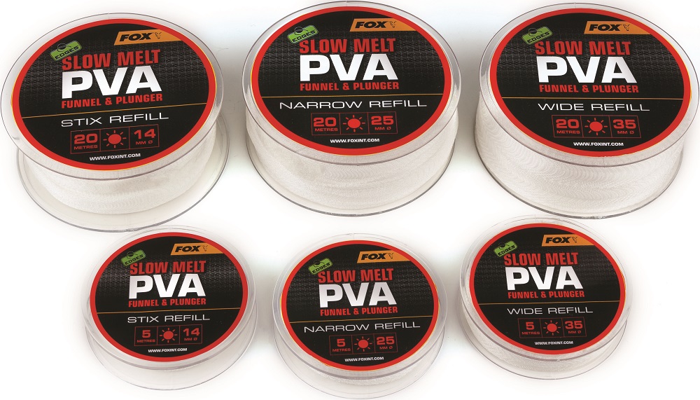 Fox PVA Pančucha Edges Refill Slow Melt 14mm 5m