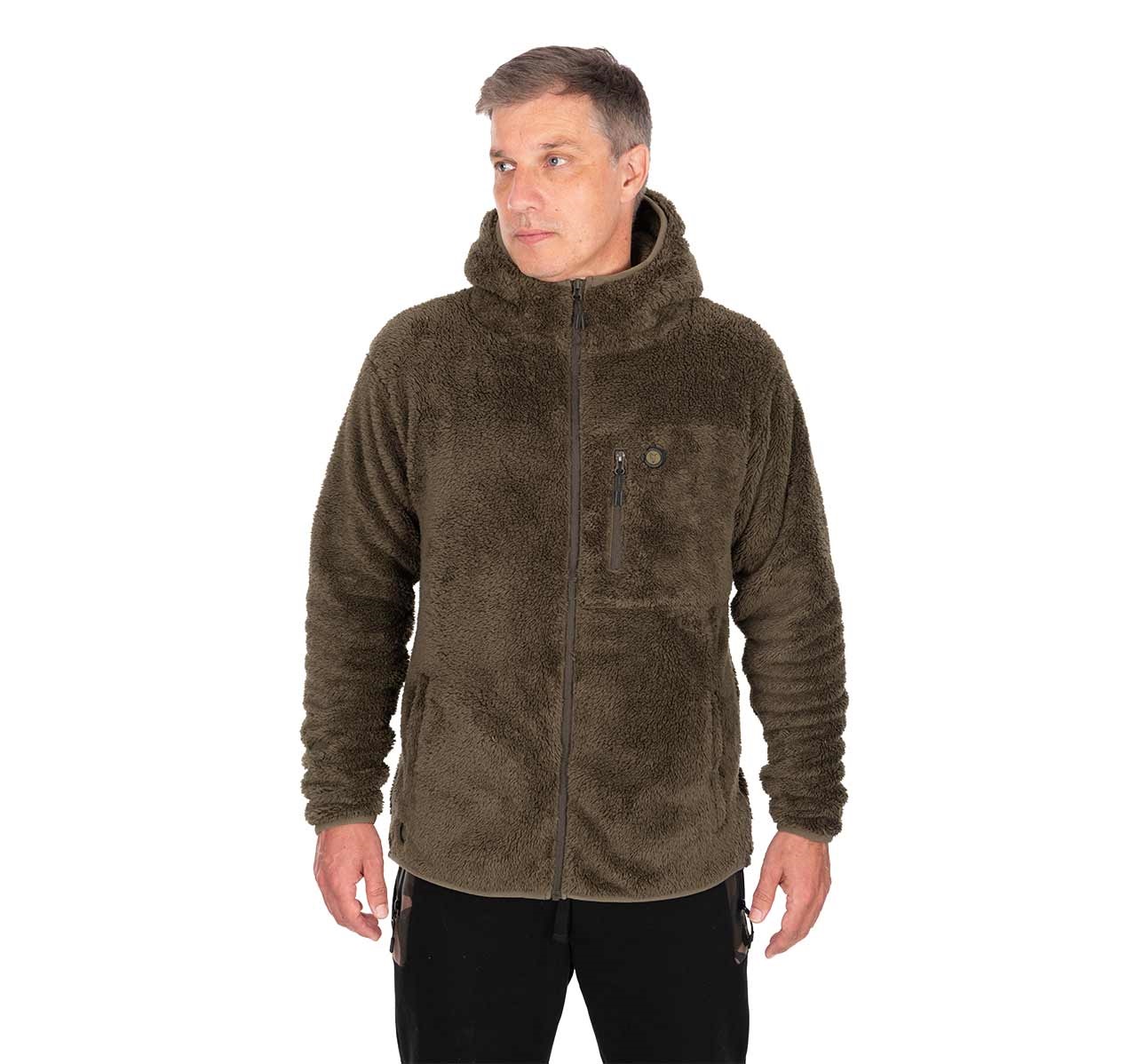 Fox Bunda Khaki HD Premium Full Zip Teddy Jacket veľ.XXL