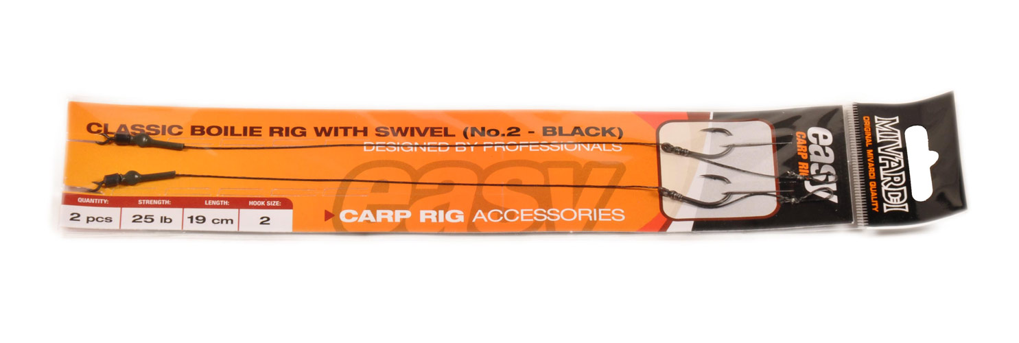 Mivardi Náväzec Classic boilie rig with swivel veľ. 1 camo