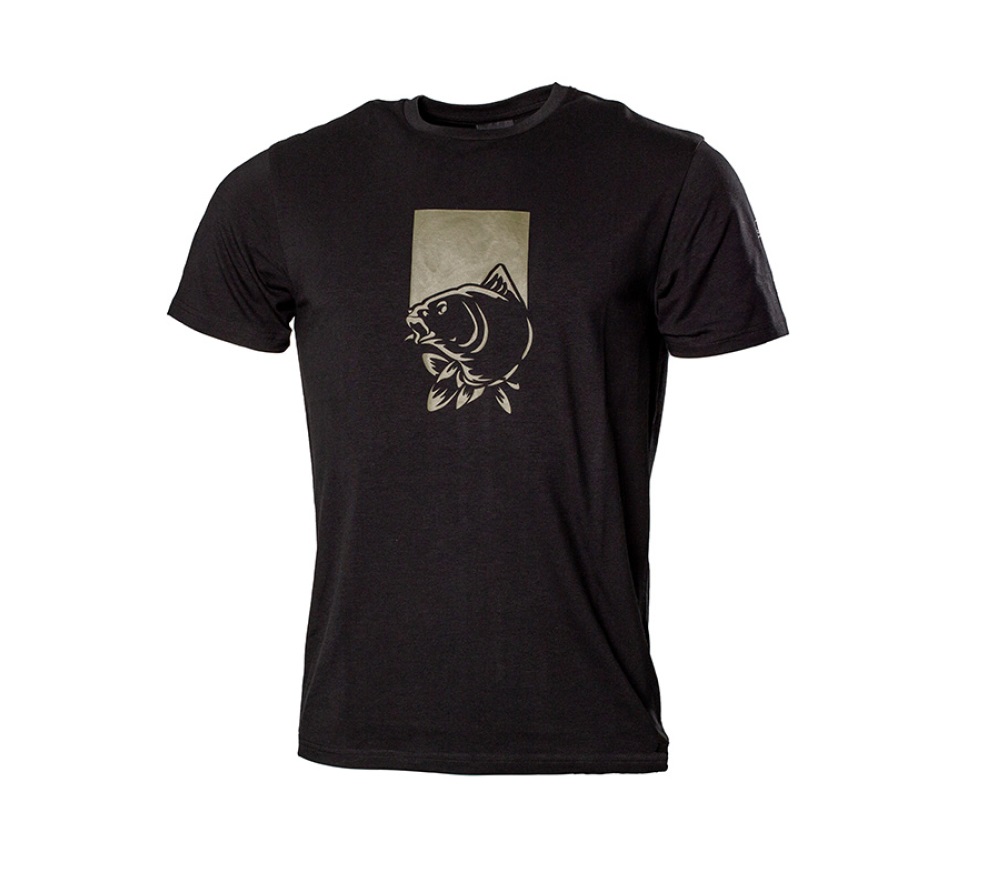 NASH Tričko Make It Happen T-Shirt Fish Logo Black veľ.S