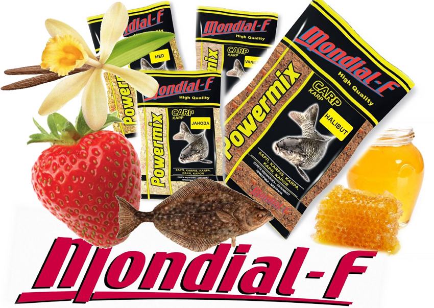 Mondial-f Krmivo Mondial F Powermix Carp Med 1kg