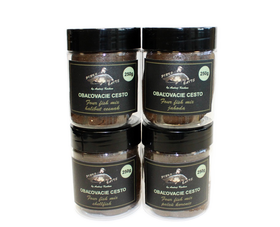 Pirko Baits Obaľovacia Pasta Four Fish Mix 250g Rak