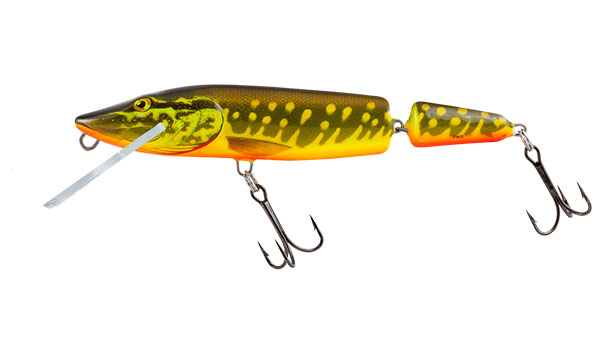 Salmo Wobler Pike Jointed Floating PE11F 11cm Hot Pike