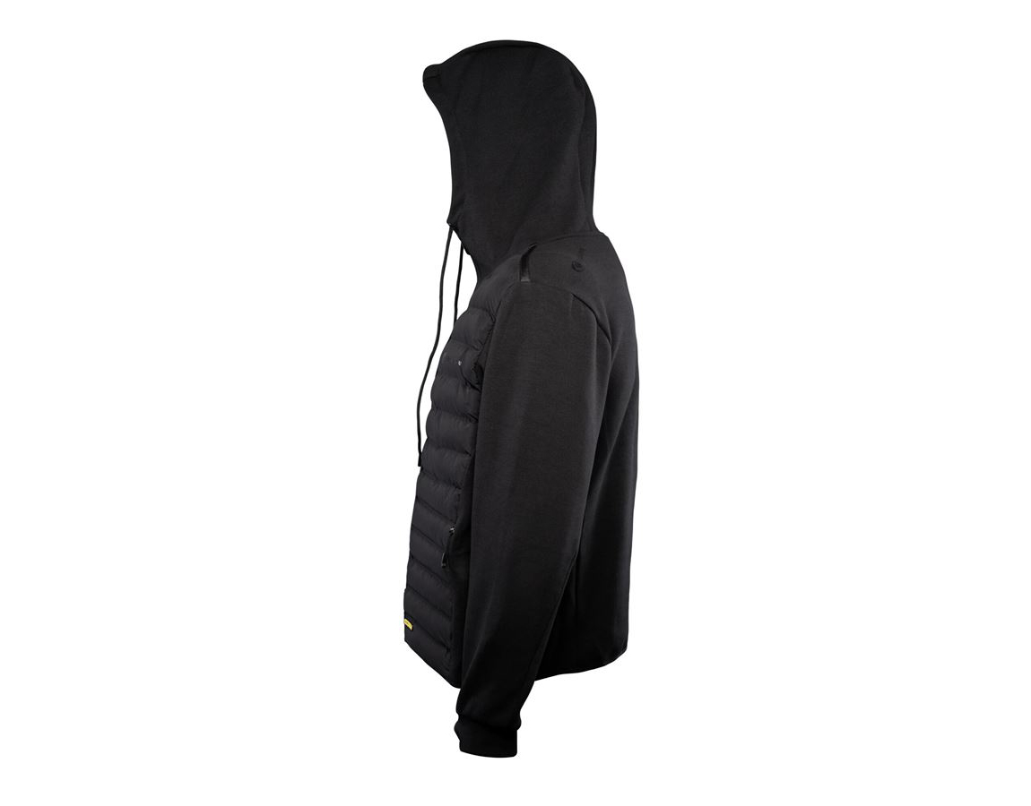 Bunda APEarel Dropback Heavyweight Zip Jacket Black / Bleskový výpredaj