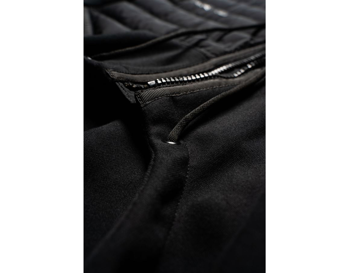 Bunda APEarel Dropback Heavyweight Zip Jacket Black / Bleskový výpredaj