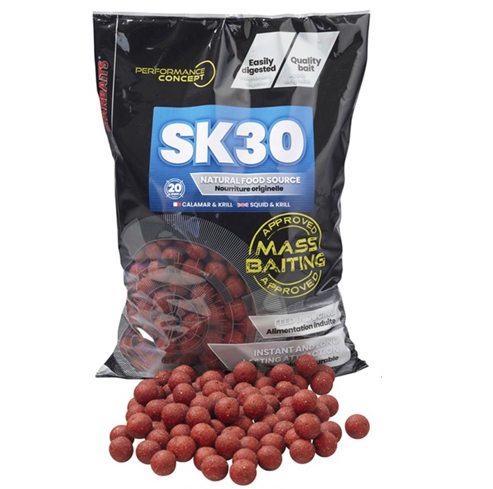 Starbaits Boilies Mass Baiting SK30 3kg 20mm