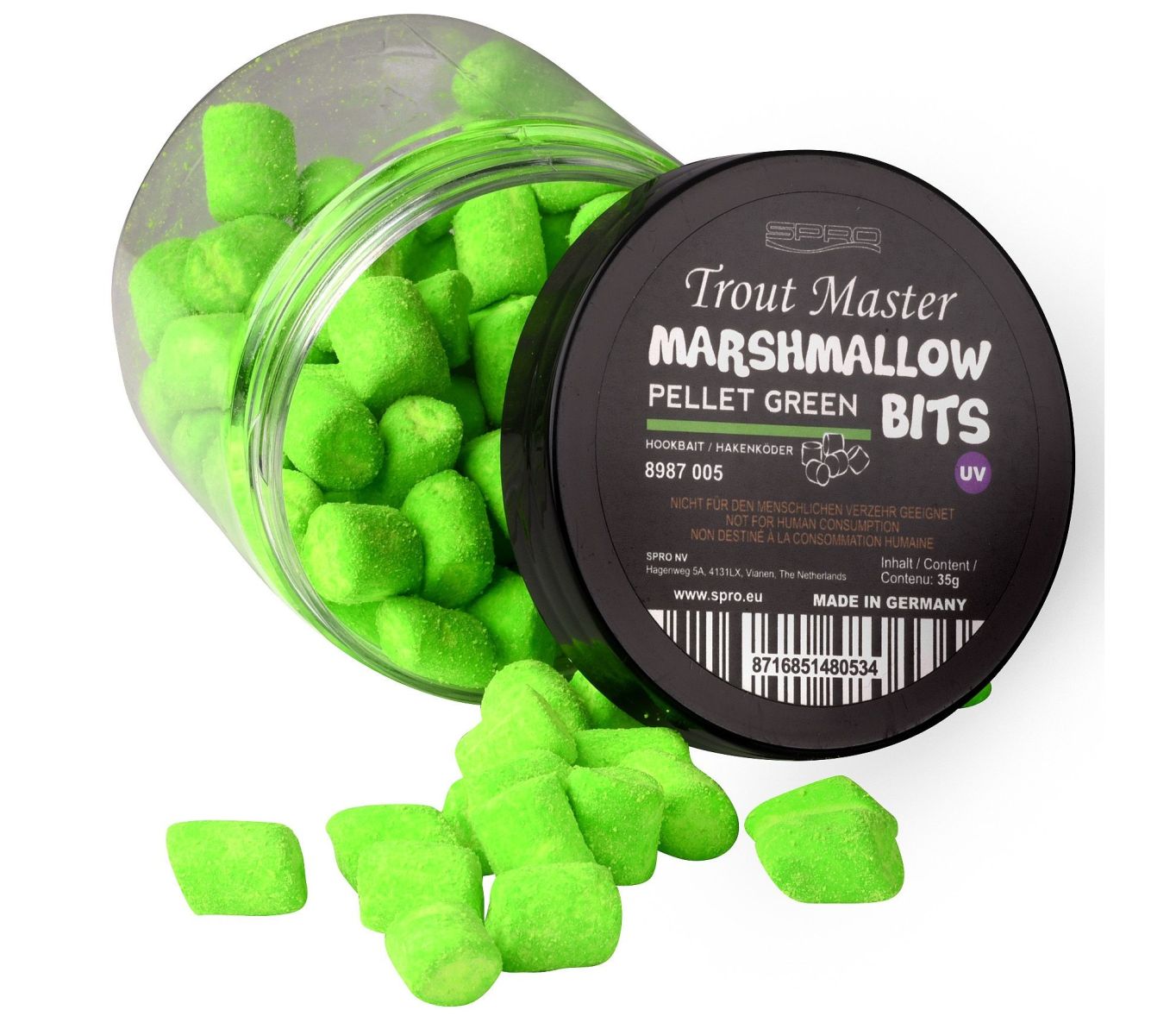 Spro Nástraha Trout Master Marshmallows 35g Orange Garlic