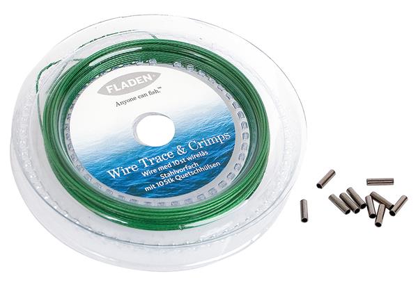 Fladen Lanko Oceľové Wire Trace 10m 12lb