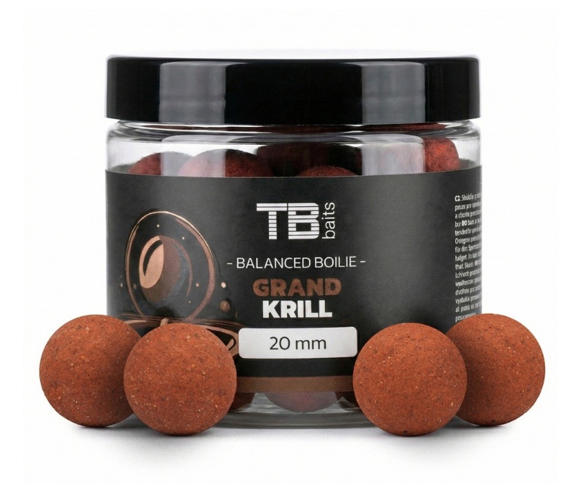 TB Baits Boilies vyvážené Balanced Atraktor 100g Red Crab 24mm