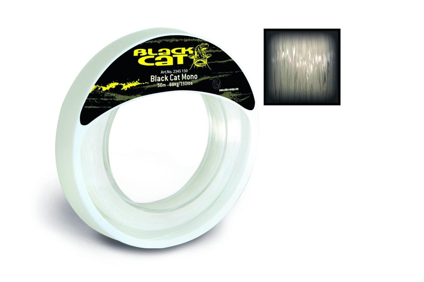 Black Cat Vlasec Mono Leader 50m 1mm 54kg