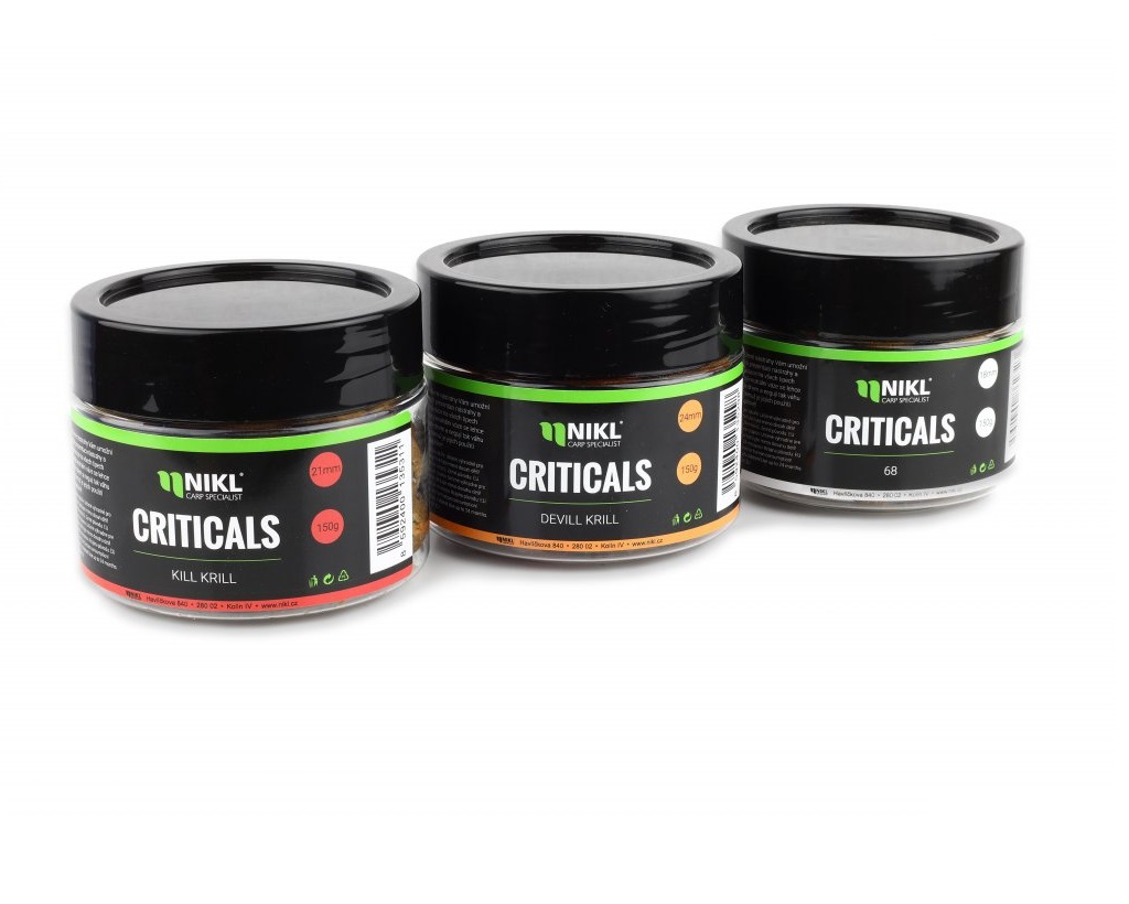 Nikl Boilies Criticals Kill Krill 18mm 150g