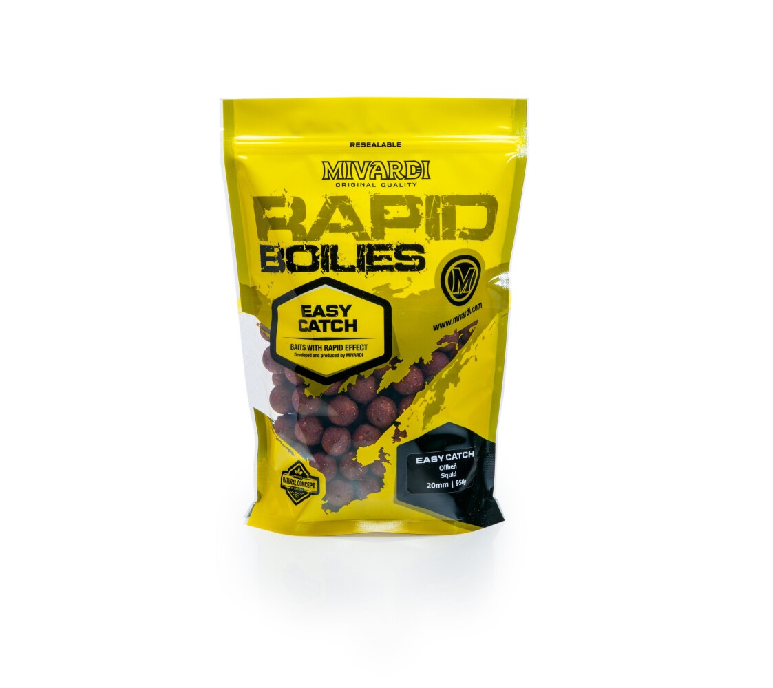 Mivardi Boilies Rapid Easy Cesnak + Chilli 950g 20mm