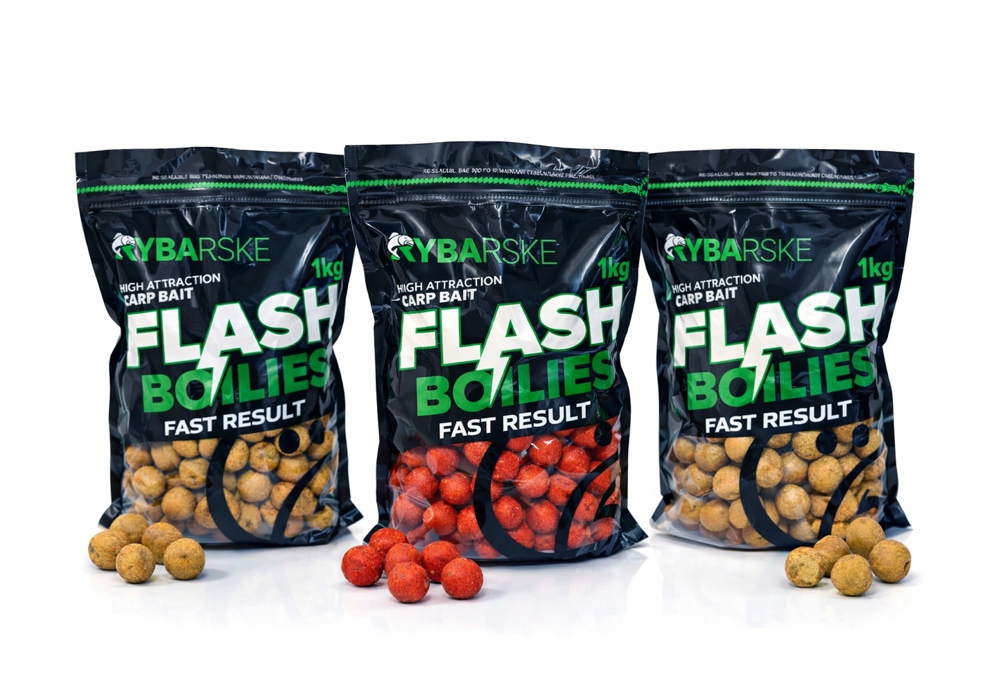 RYBA Boilies Flash Hot Chilli 1kg 20mm