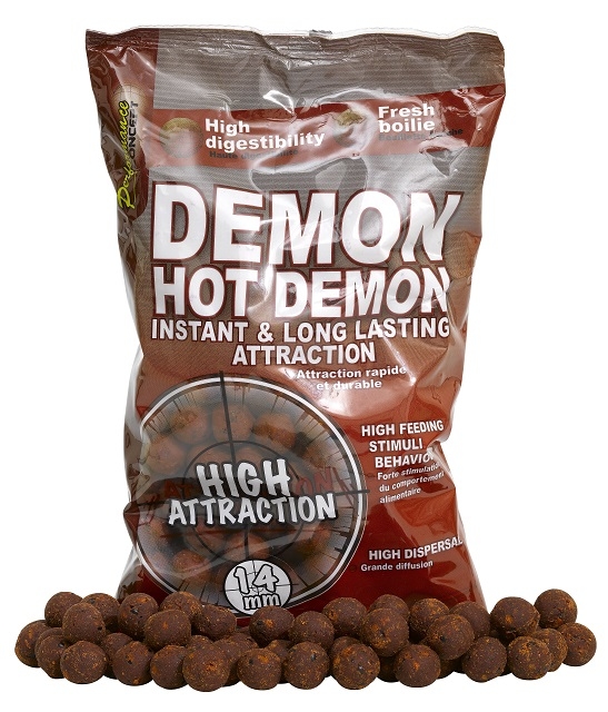 Starbaits Boilies Hot Demon 24mm 800g