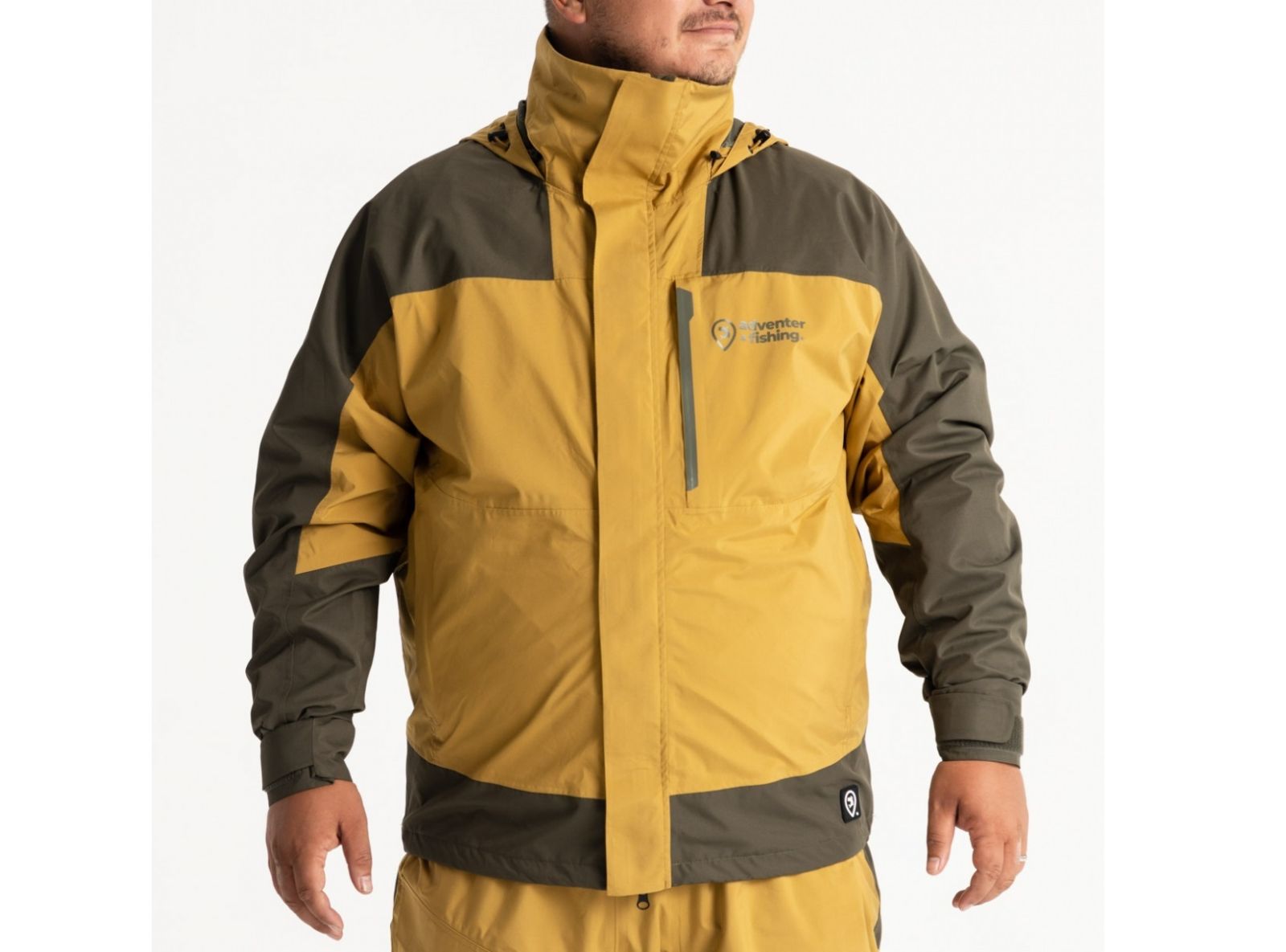 Adventer & Fishing Bunda membránová Sand & Khaki veľ.XL