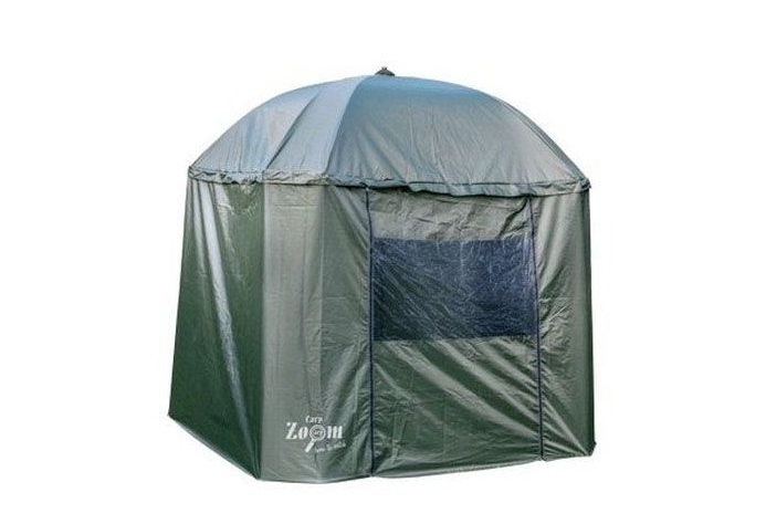 Carp Zoom Dáždnik Square Umbrella Shelter s Bočnicou