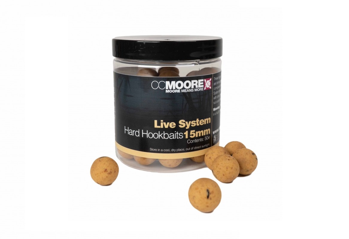 CC Moore Boilies tvrdené Hard Hookbaits Pacific Tuna 24mm