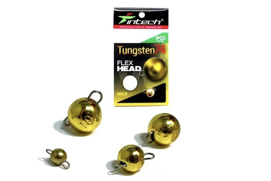 Intech Vymeniteľná jigová záťaž Čeburaška Tungsten 74 Gold 10g 1ks