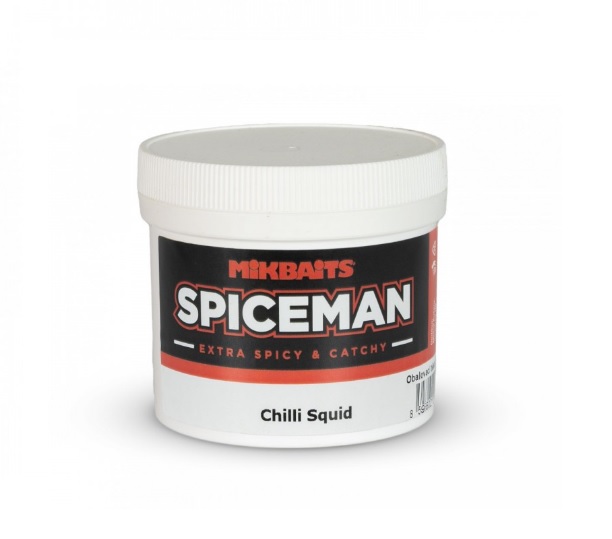 Mikbaits Obaľovacie cesto Spiceman Chilli Squid 200g