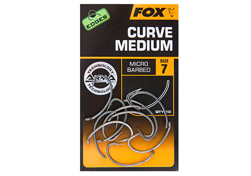 Fox Háčiky Edges Curve Medium veľ. 5