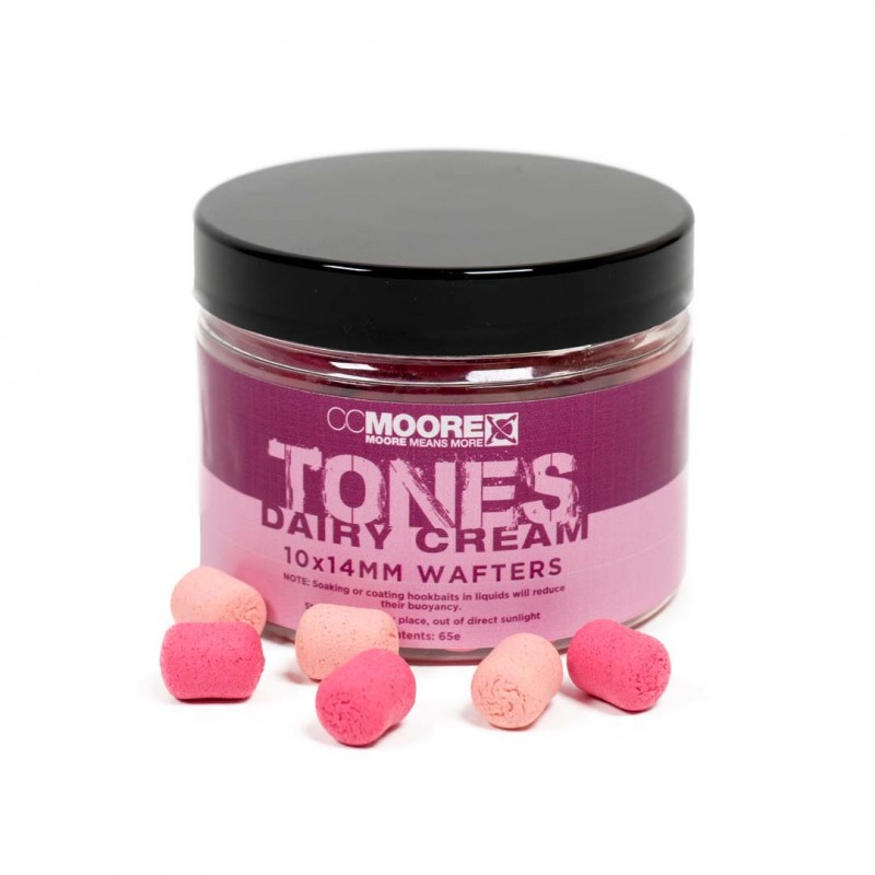 CC Moore Nástrahy Wafter Dumbells Tones Dairy Cream 10x14mm