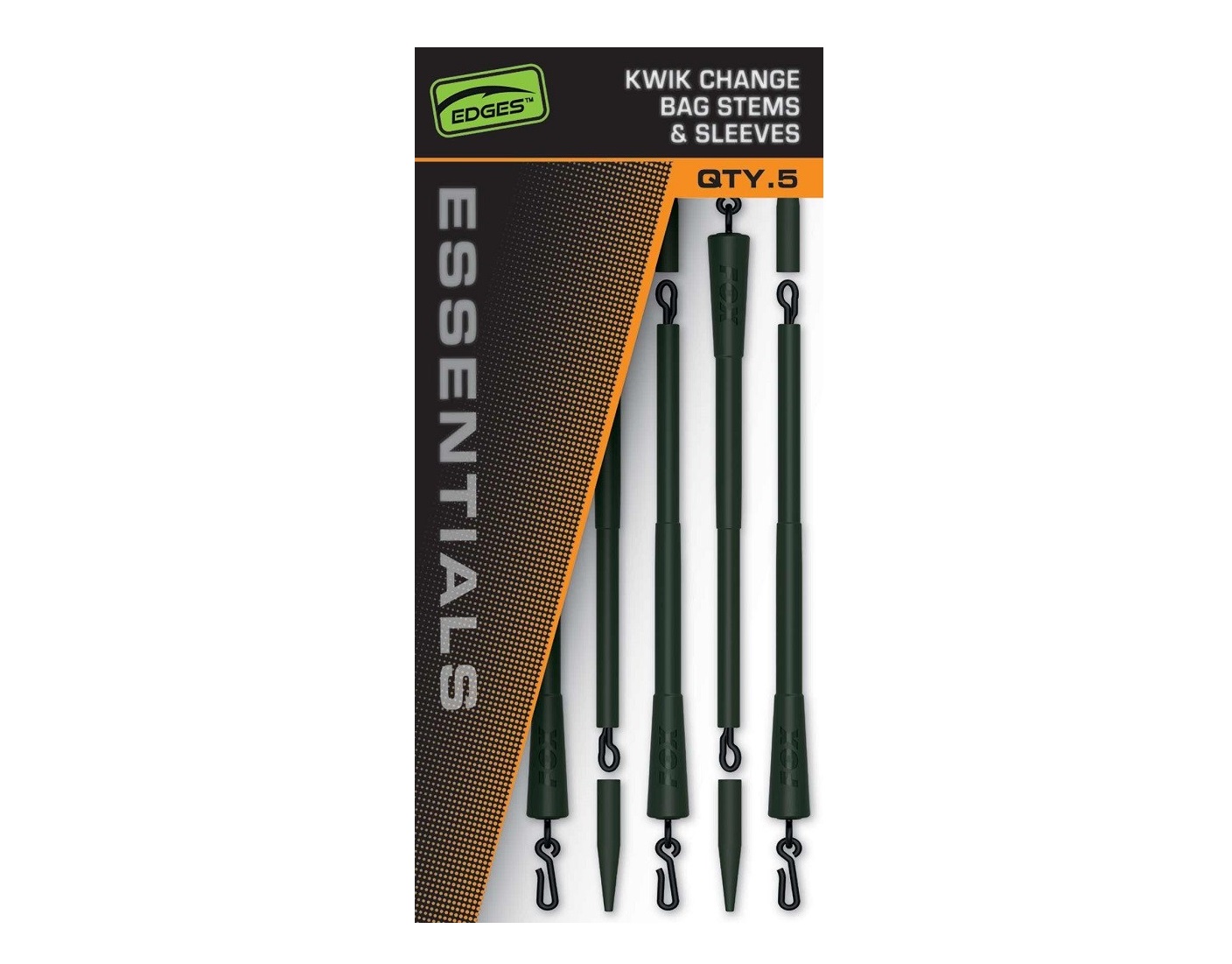 Fox Montáž Edges Kwik Change Bag Stems Sleeve 5ks